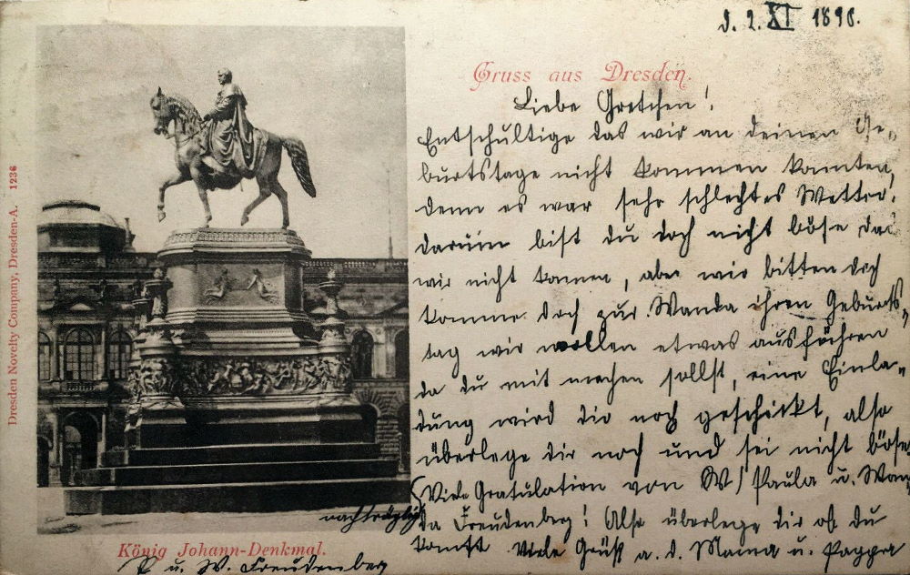 Theaterplatz  Dresden