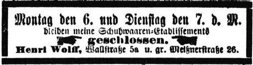 Wallstra&szlig;e 9 (-1890 Wallstra&szlig;e 5a, Wallstra&szlig;e 5)  Dresden