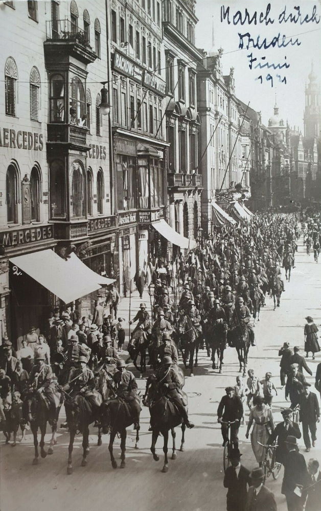 Webergasse 2 (-1889 Webergasse 39) / Altmarkt  Dresden