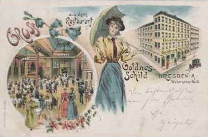 Webergasse 10 (-1889 Webergasse 3) / Scheffelstra&szlig;e 9  Dresden