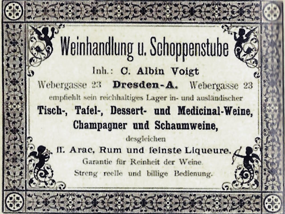 Webergasse 23  Dresden
