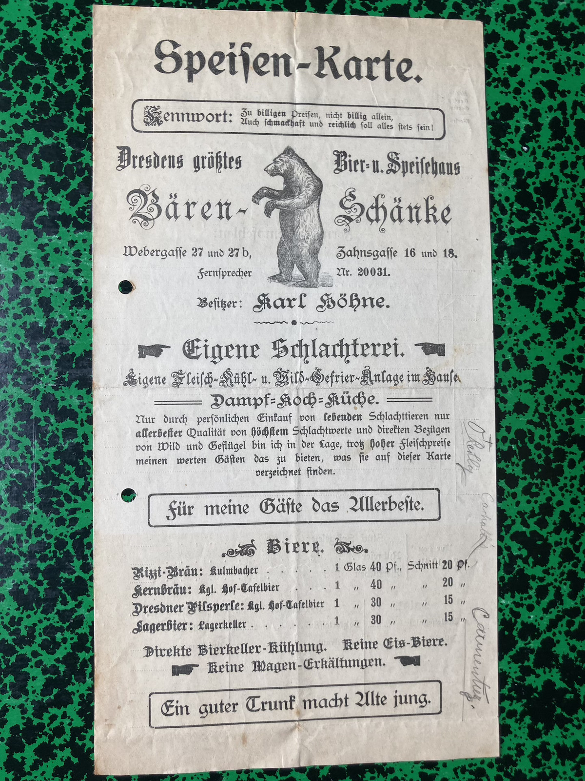 Webergasse 27,27b (-1889 Webergasse 14,15) / Zahnsgasse 16 Dresden Webergasse 27,27b (-1889 Webergasse 14,15) / Zahnsgasse 16 Dresden