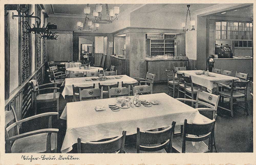 Webergasse 10 (-1889 Webergasse 3) / Scheffelstra&szlig;e 9  Dresden