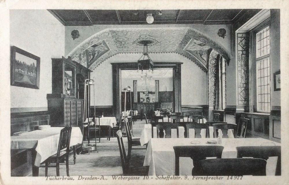 Webergasse 10 (-1889 Webergasse 3) / Scheffelstra&szlig;e 9  Dresden