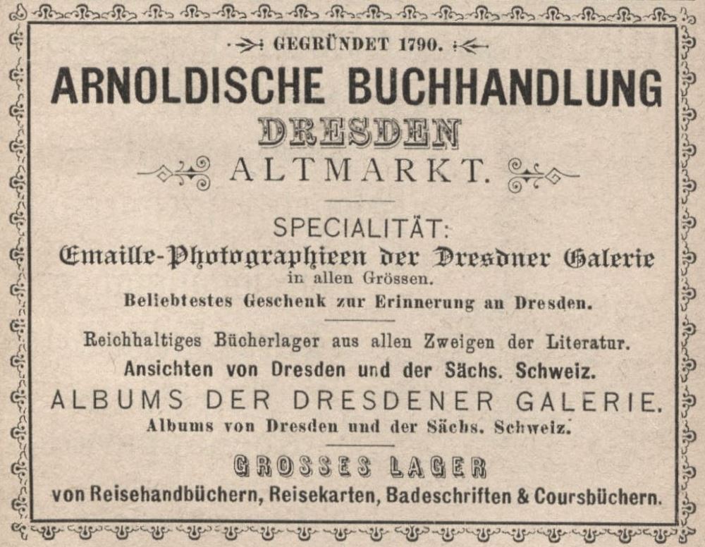 Webergasse 2 (-1889 Webergasse 39) / Altmarkt  Dresden