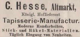 Webergasse 2 (-1889 Webergasse 39) / Altmarkt  Dresden
