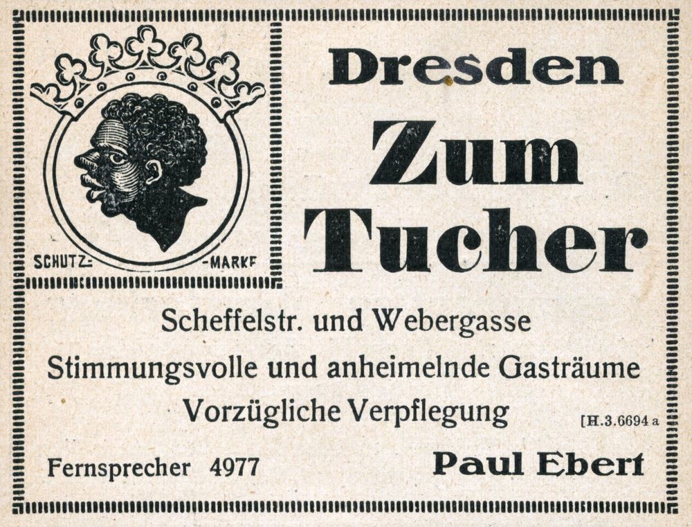 Webergasse 10 (-1889 Webergasse 35) / Scheffelstra&szlig;e 9  Dresden