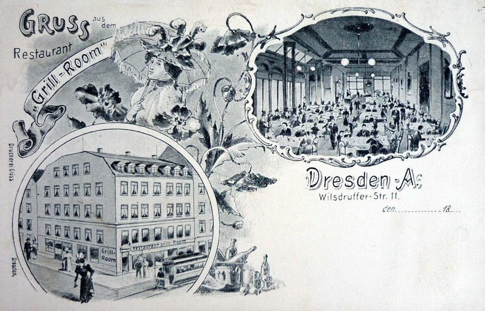 Wilsdruffer Stra&szlig;e 11 (613, Wilsdruffer Gasse 8, Wilsdruffer Stra&szlig;e 8)  Dresden