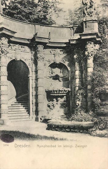Zwinger, Nymphenbad  Dresden