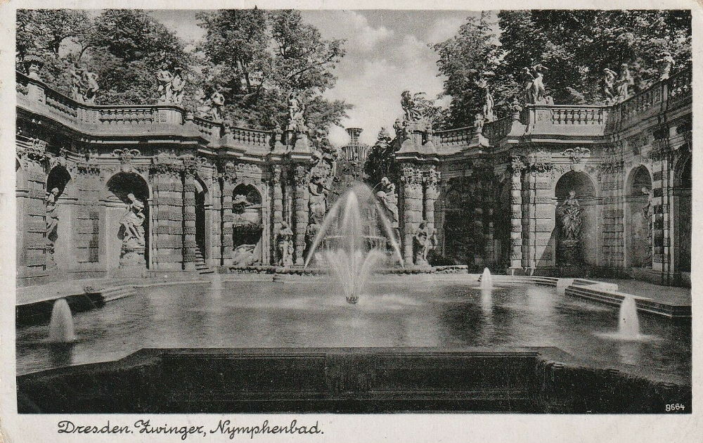 Zwinger, Nymphenbad  Dresden