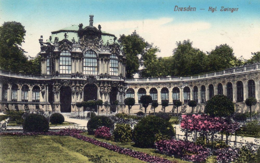 Zwinger - Wallpavillon quer  Dresden