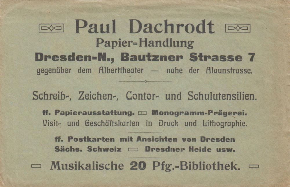 Bautzner Stra&szlig;e 7  Dresden