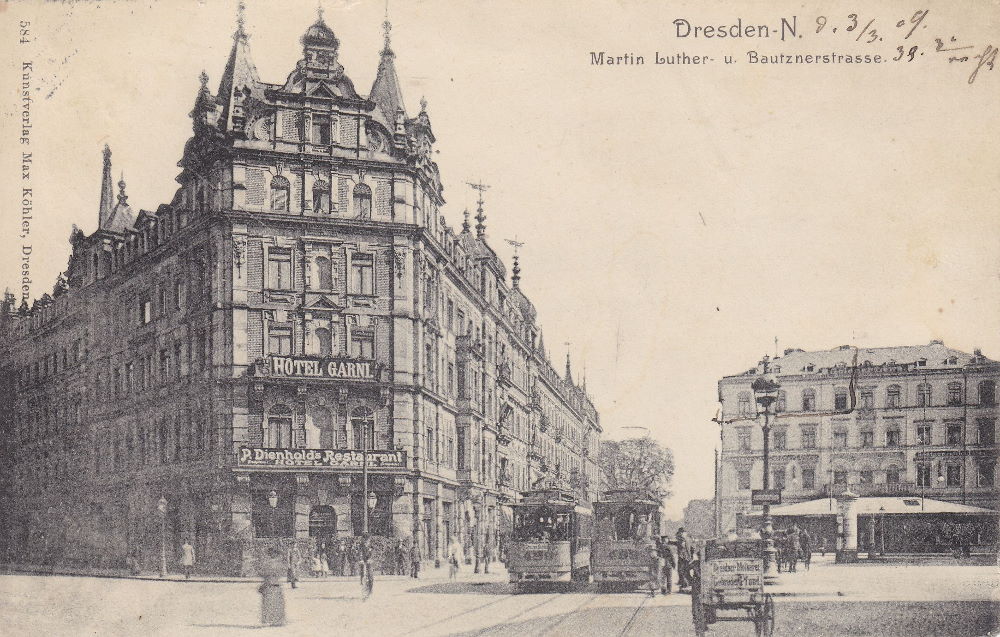 Bautzner Straße 45 (Bautzner Straße 26) / Martin-Luther-Straße Dresden Bautzner Straße 45 (Bautzner Straße 26) / Martin-Luther-Straße Dresden