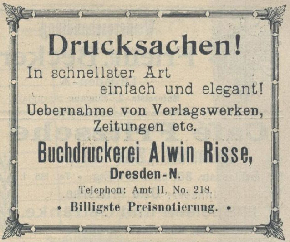 Bautzner Stra&szlig;e 55  Dresden