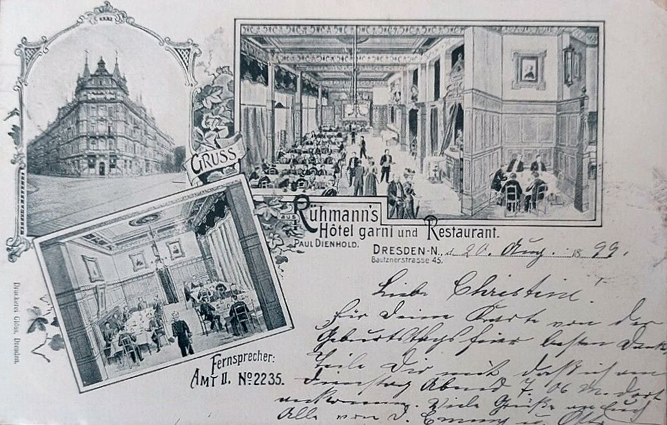 Bautzner Stra&szlig;e 45 (Bautzner Stra&szlig;e 26) / Martin-Luther-Stra&szlig;e  Dresden