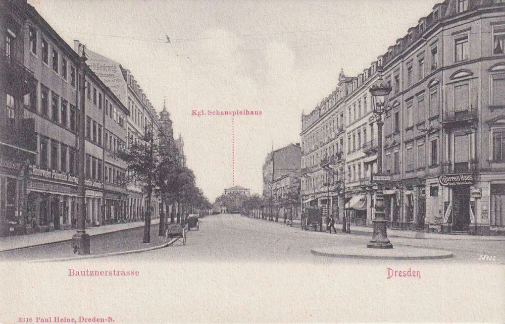 Bautzner Stra&szlig;e / Martin-Luther-Stra&szlig;e  Dresden