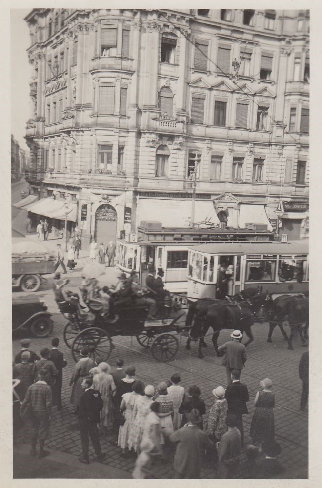 Bautzner Stra&szlig;e 27b / Rothenburger Stra&szlig;e (-1946 Markgrafenstra&szlig;e)  Dresden