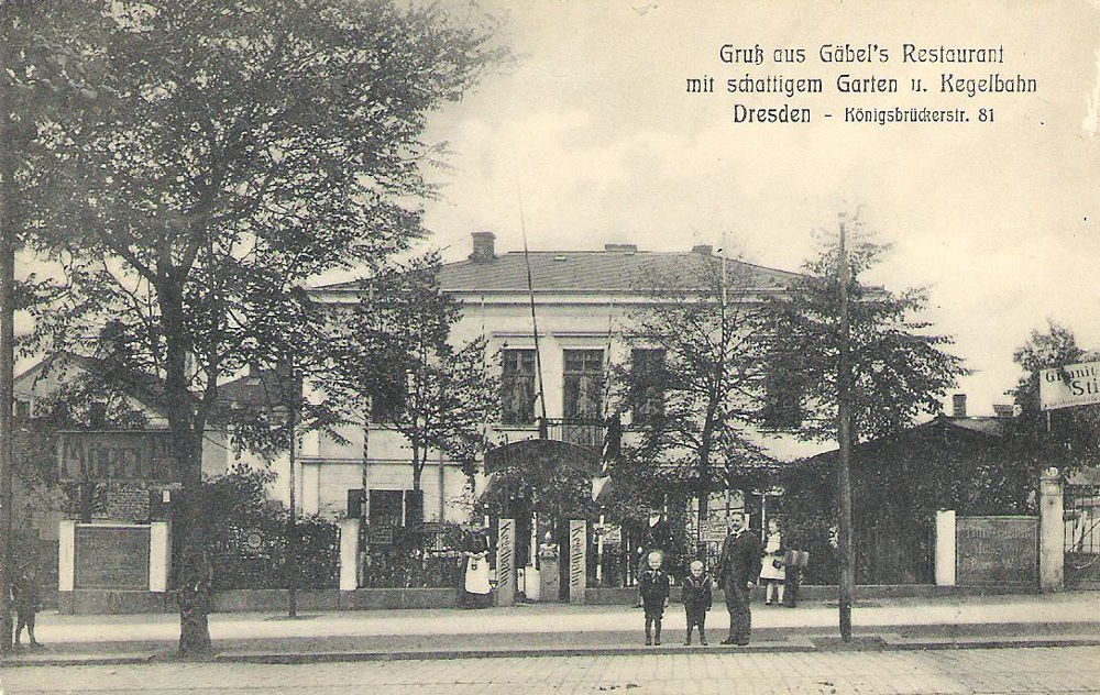 K&ouml;nigsbr&uuml;cker Stra&szlig;e 81 (-1892 K&ouml;nigsbr&uuml;cker Stra&szlig;e 38)  Dresden