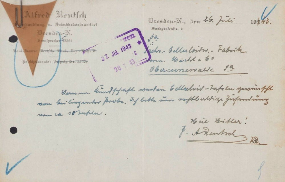 Rothenburger Stra&szlig;e 41 (-1946 Markgrafenstra&szlig;e 41)  Dresden