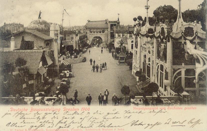 Deutsche Bauausstellung 1900  Dresden