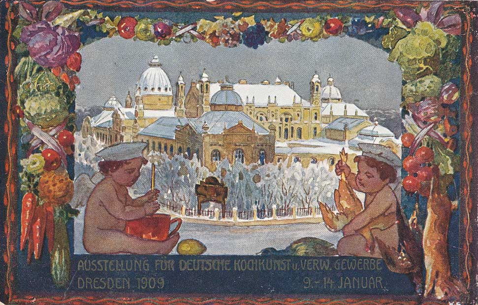 Ausstellung für Deutsche Kochkunst 1909  Dresden