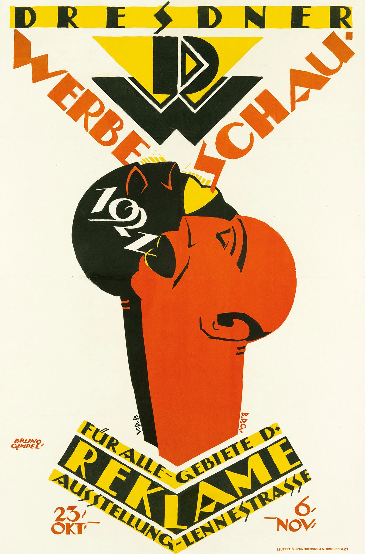 Dresdner Werbe-Schau 1921  Dresden