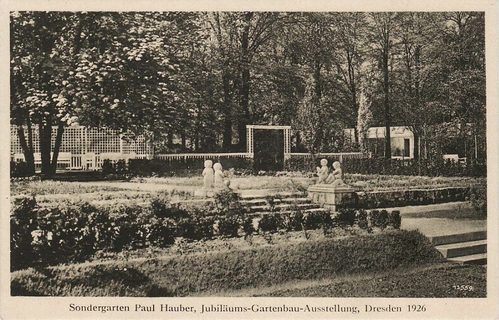 Jubil&auml;ums-Gartenbau-Ausstellung 1926  Dresden