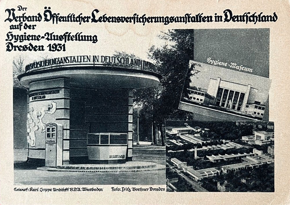 Internationale Hygieneausstellung 1930-31  Dresden