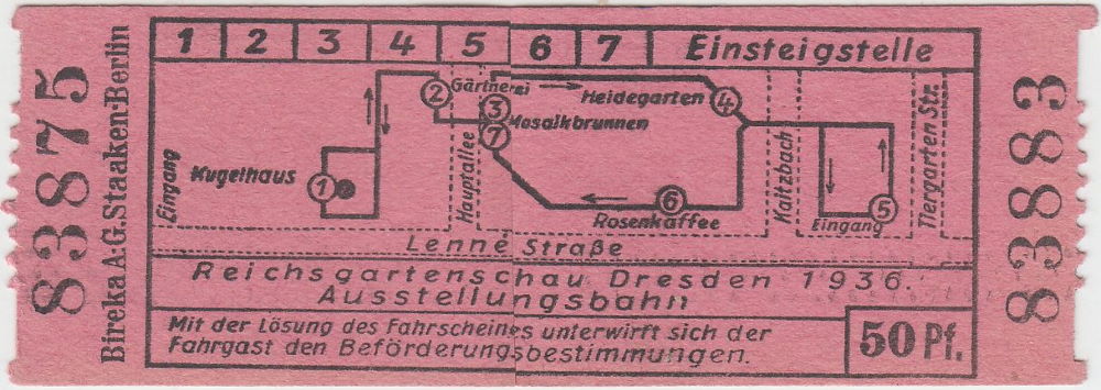 Reichsgartenschau 1936  Dresden
