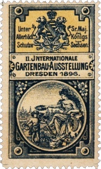 Internationale Gartenbauausstellung 1896  Dresden