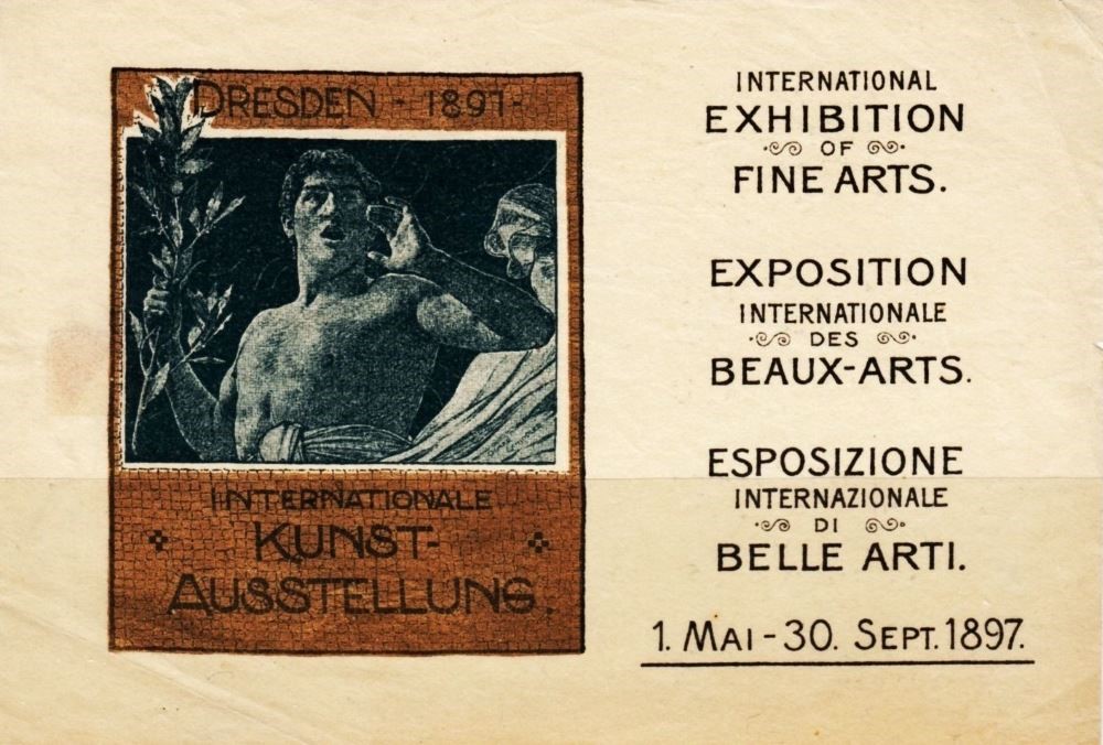 Internationale Kunstausstellung 1897 Dresden Internationale Kunstausstellung 1897 Dresden