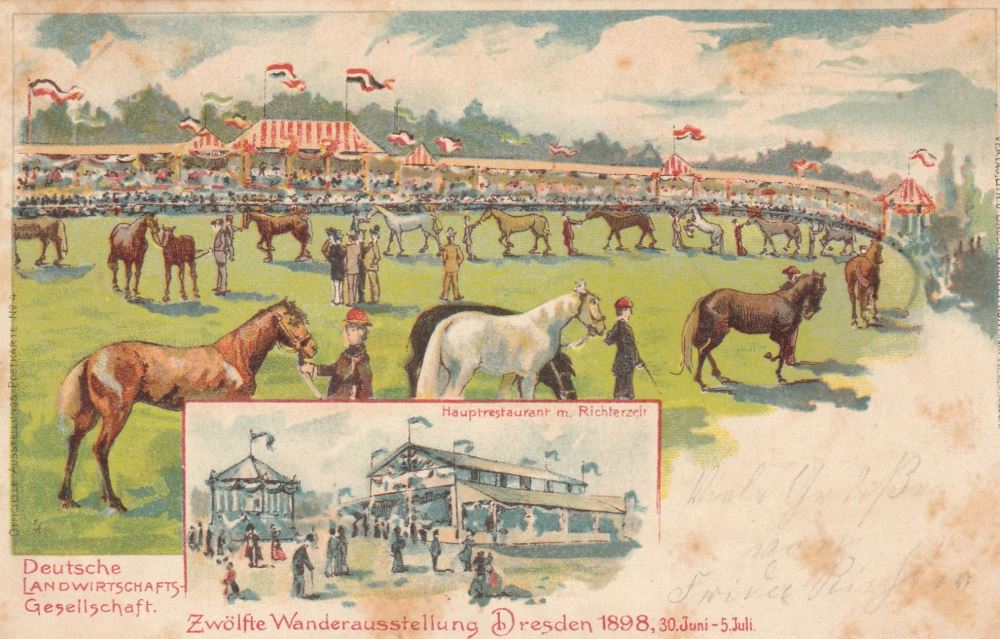 12. Wanderausstellung der deutschen Landwirtschaft 1898 Dresden 12. Wanderausstellung der deutschen Landwirtschaft 1898 Dresden