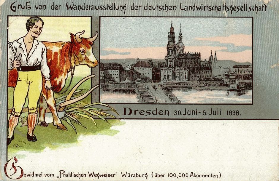 12. Wanderausstellung der deutschen Landwirtschaft 1898  Dresden