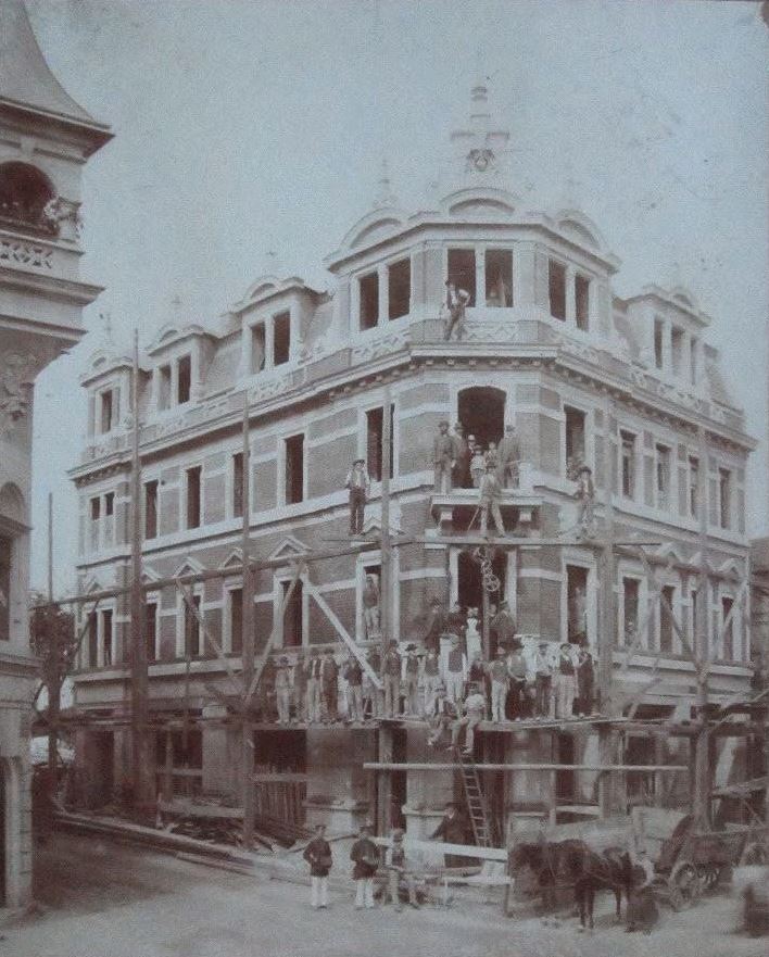 Brucknerstra&szlig;e 2 (-1937 Baumschulen&shy;stra&szlig;e 27) / Tolkewitzer Stra&szlig;e  Dresden