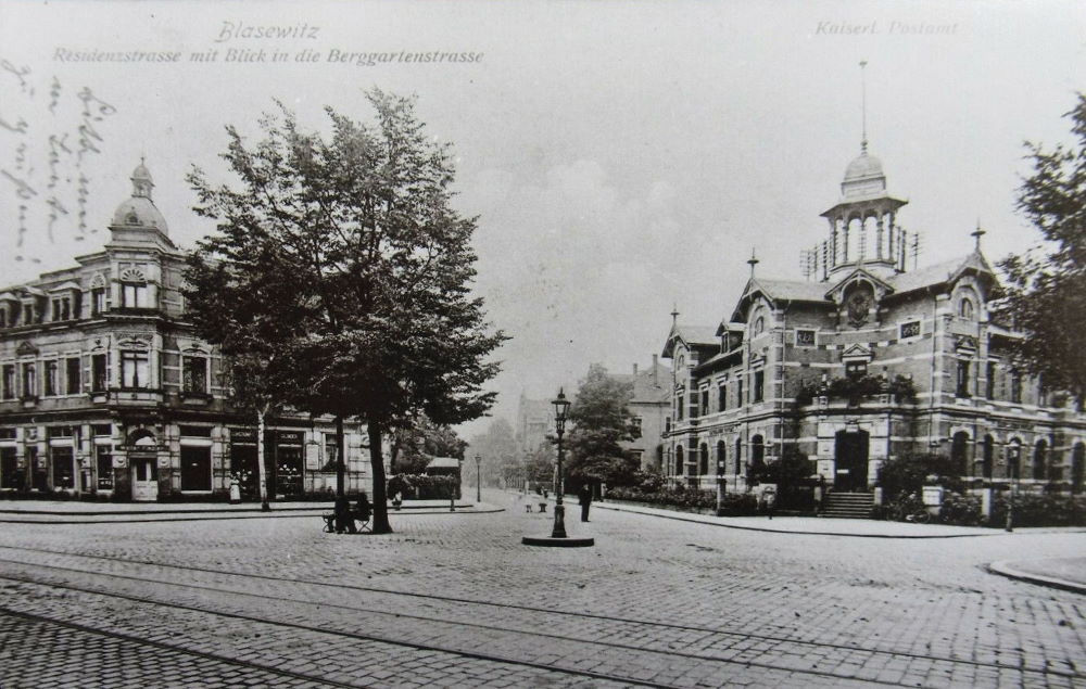 Justinenstra&szlig;e 1 (Hainstra&szlig;e 1) / Berggartenstra&szlig;e  Dresden