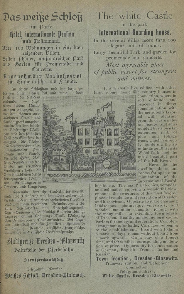 K&ouml;nigsheimplatz 2 / H&auml;ndelallee (Marschall-Allee 1)  Dresden