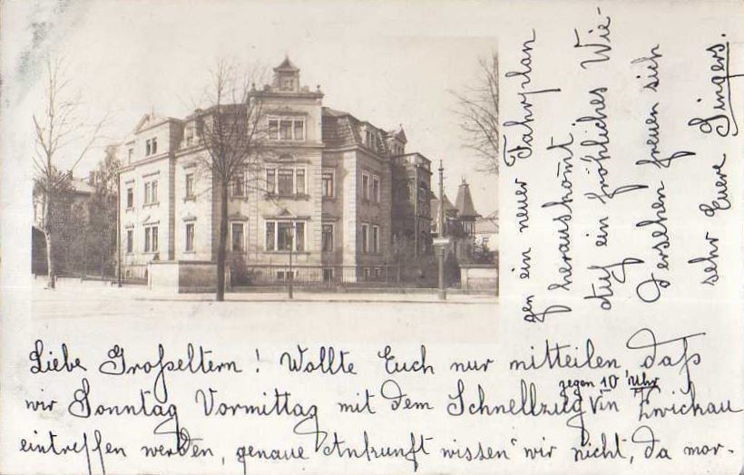 Loschwitzer Stra&szlig;e 16 (Siegesplatz 2) / Lene-Glatzer-Stra&szlig;e (Sachsen-Allee)  Dresden