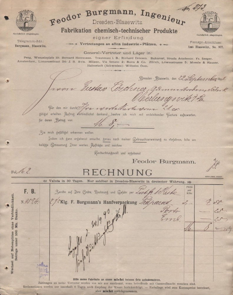 Regerstra&szlig;e 10 (-1926 Johannstra&szlig;e 31) / Barteldesplatz  Dresden