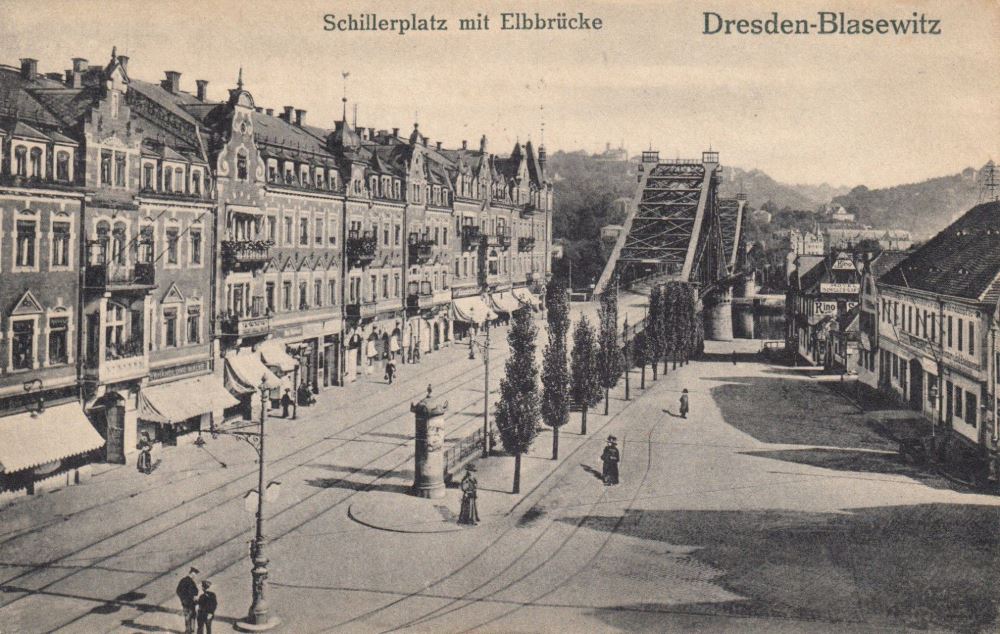 Schillerplatz - ab 1892 Dresden Schillerplatz - ab 1892 Dresden