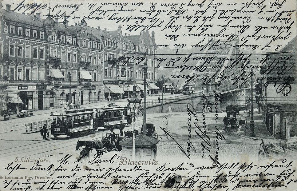 Schillerplatz - ab 1892  Dresden