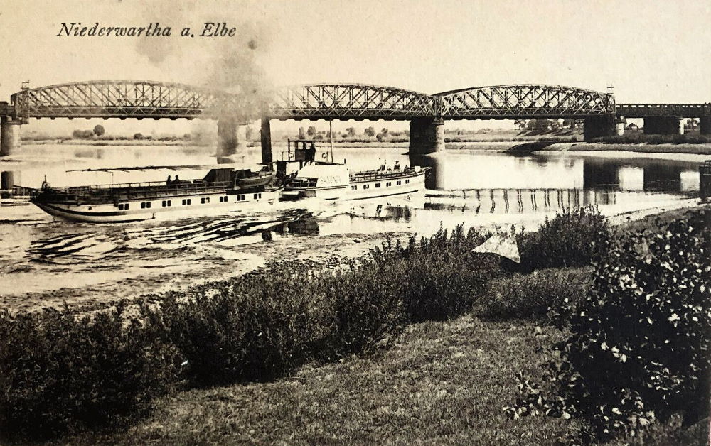 Eisenbahnbrücke Niederwartha  Dresden