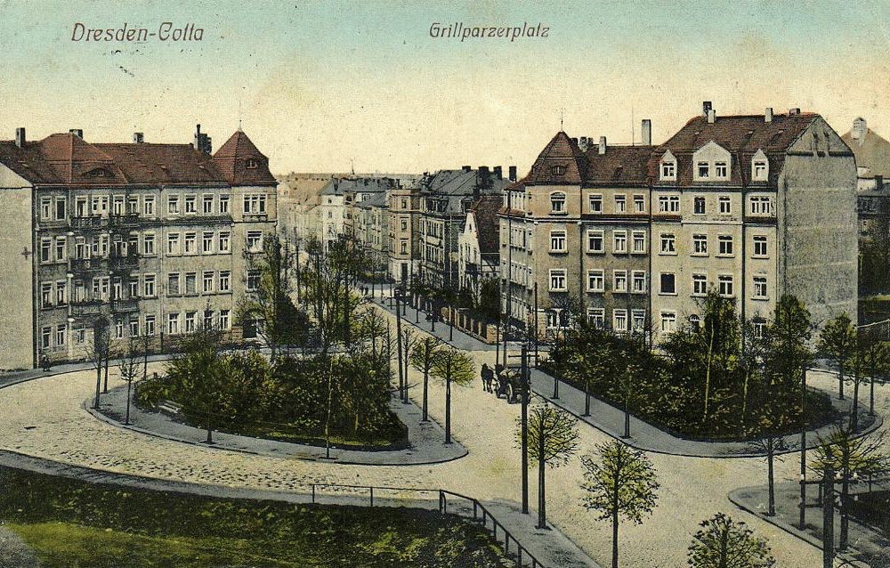 Grillparzerplatz (Platz 2)  Dresden