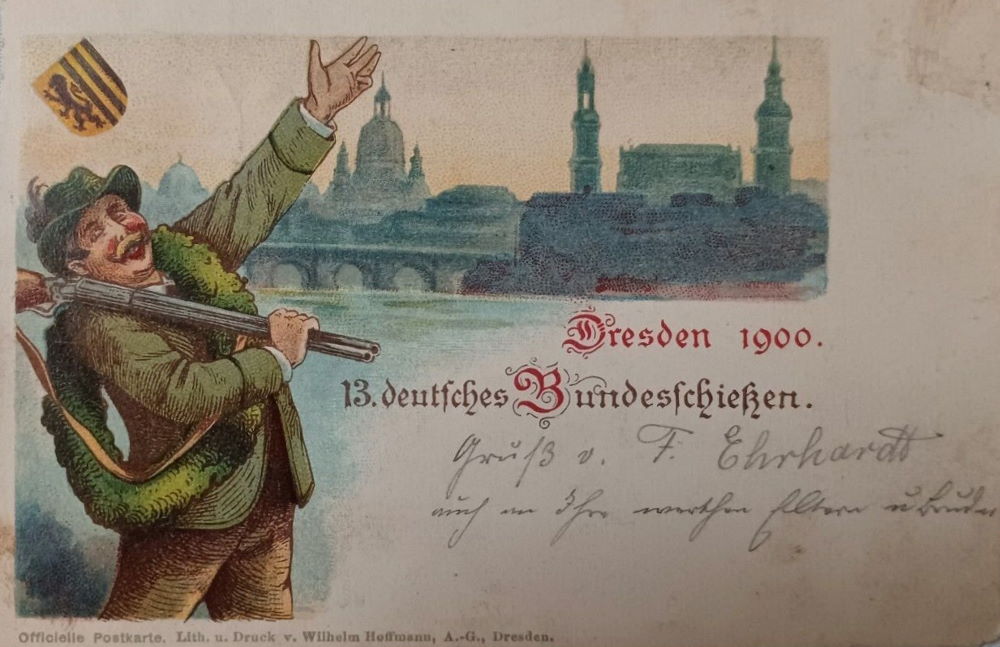 13. Deutsches Bundesschiessen 1900  Dresden