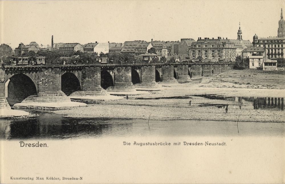 1904 Niedrigwasser Dresden 1904 Niedrigwasser Dresden
