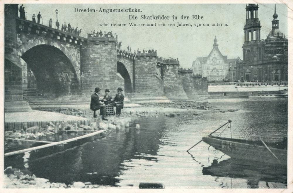 1904 Niedrigwasser Dresden 1904 Niedrigwasser Dresden