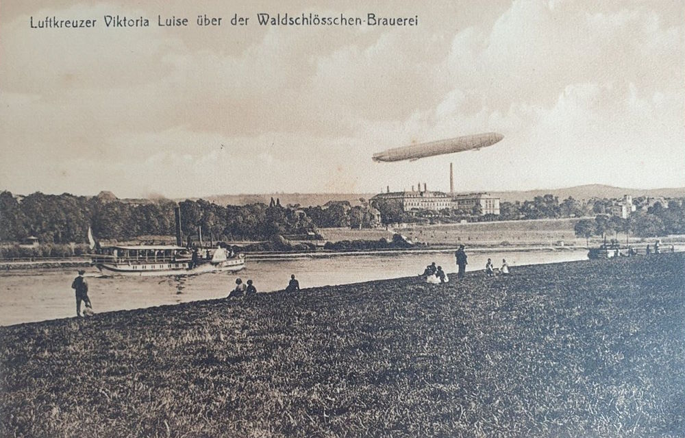 1912 LZ 11 Luftkreuzer Viktoria Luise  Dresden