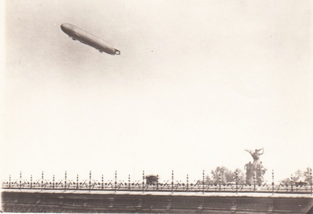 1912 LZ 11 Luftkreuzer Viktoria Luise  Dresden