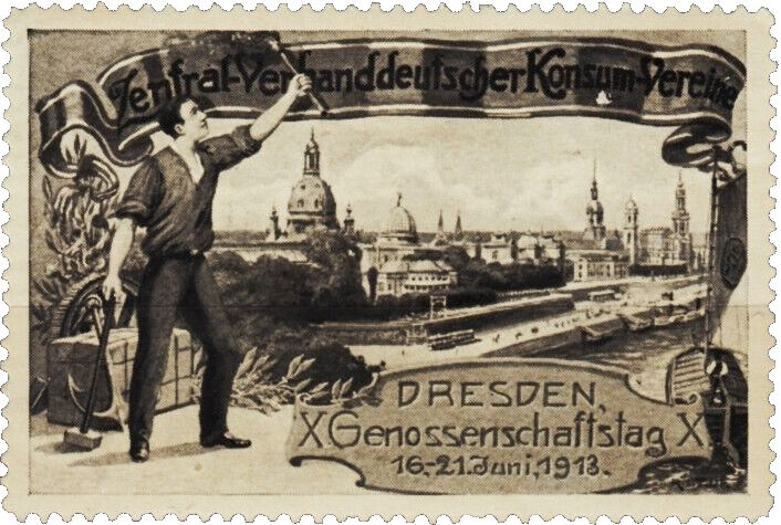1913 Genossenschaftstag des Zentralverbandes deutscher Konsumvereine  Dresden