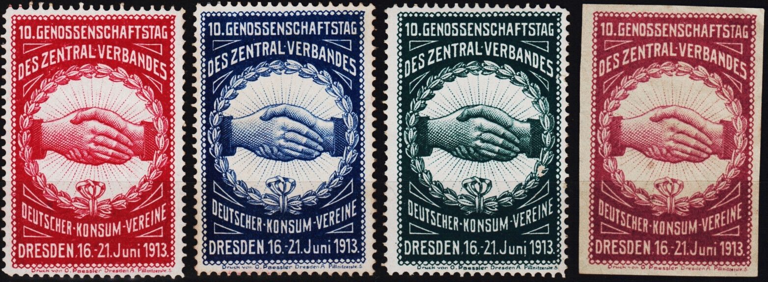 1913 Genossenschaftstag des Zentralverbandes deutscher Konsumvereine Dresden 1913 Genossenschaftstag des Zentralverbandes deutscher Konsumvereine Dresden