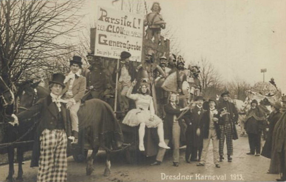 1913 Karneval  Dresden